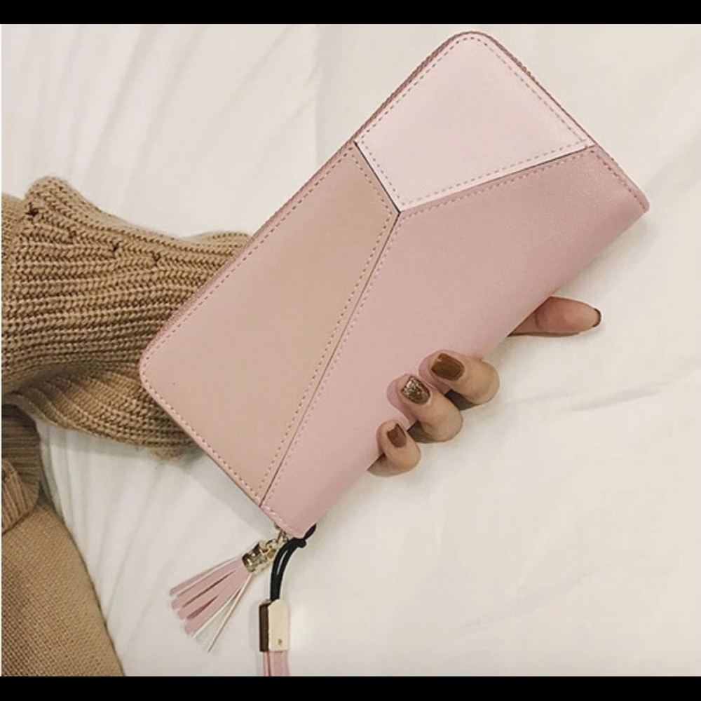 ‼️3=40‼️ Pink elegant women wallet